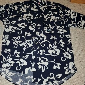 Men's Tommy Hilfiger Hawaiian Shirt Large
